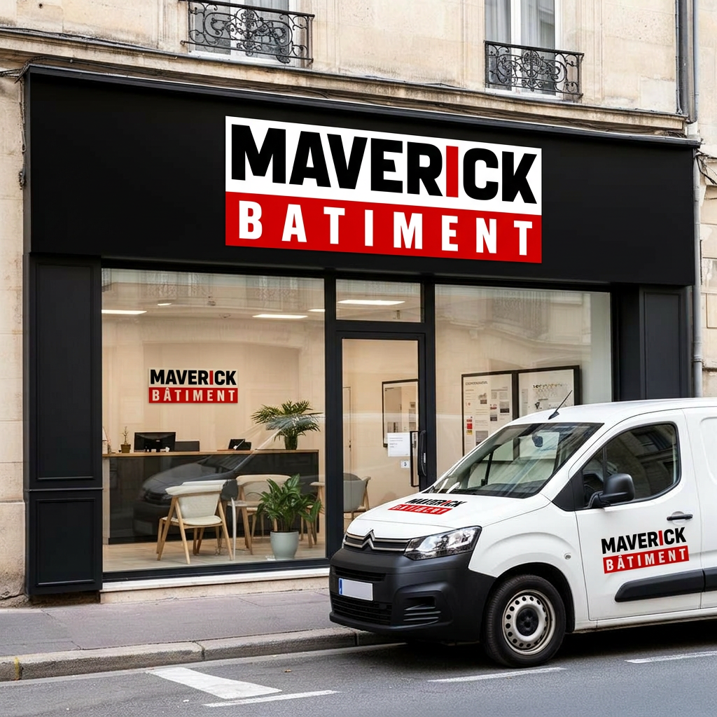 Agence physique MAVERICK BÂTIMENT en Gironde